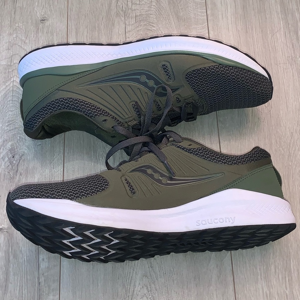 Saucony Men’s Olive Green Running Shoes